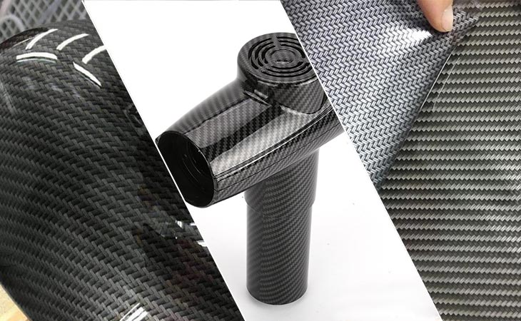 carbon fiber hydrographic film designs on sale