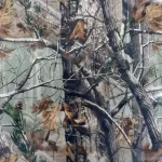 Camo leaves tree hydrographic film