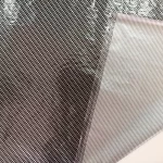 Black & silver carbon fiber hydro dipping film