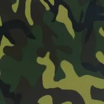 Green Military Camouflage Hydrographic film